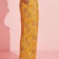 Yellow Bohemian Floral Print Pocketed Wide Leg Pants