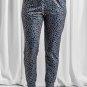 Gray Breezy Leopard Joggers