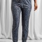Gray Breezy Leopard Joggers