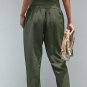 Green Pocketed Casual Joggers