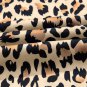 Parchment Leopard Drawstring Flowy Wide Leg Pants