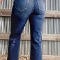 Sail Blue Mineral Wash Raw Hem High Waist Flared Jeans