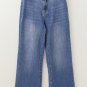 Ashleigh Blue Mineral Wash High Waist Bell Bottom Crop Jeans