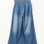 Ashleigh Blue Smocked Waist Wide Leg Jeans