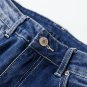 Dusk Blue Mineral Wash High Rise Ripped Jeans