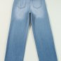 Myosotis High Rise Shift Slit Leg Straight Jeans