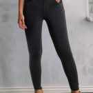 Black Skinny Fit Ankle High Waist Jeans