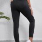 Black Skinny Fit Ankle High Waist Jeans