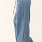 Dusk Blue Medium Wash Super Wide Leg Denim Pants