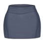 Plus Size Grey Skirted Swim Bikini Bottom