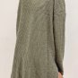 Moss Green Plus Size Textured Knit Long Sleeve Top