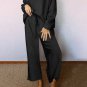 Black Ultra Loose Textured 2pcs Slouchy Outfit