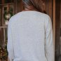 Gray Long Sleeve Pullover and Jogger Pants Lounge Set