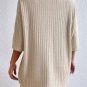 Apricot Plain Ribbed Loose Fit Two Piece Lounge Set