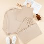 Oatmeal 3-Piece Cozy Knit Lounge Set
