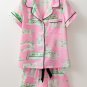 Pink Holiday Resort Short 2pcs Pajama Set