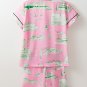 Pink Holiday Resort Short 2pcs Pajama Set