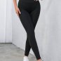 Black Criss Cross Tummy Control High Waist Leggings