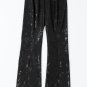 Black Faux Leather Splits High Waist Leggings