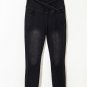 Black Arched Waist Stretchy Slim Fit Jeggings