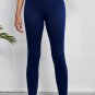 Ashleigh Blue Solid Color High Waist Stretchy Slim Fit Jeggings