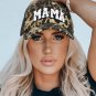 Leopard MAMA Embroidered Leopard Baseball Cap