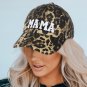 Leopard MAMA Embroidered Leopard Baseball Cap