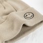 White Smiley Face Eaveless Beanie Hats