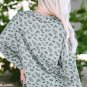 Leopard Animal Print Stitching Loose Long Sleeve Top