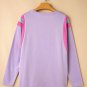 Phalaenopsis Mineral Wash Colorblock Arm Patchwork Oversize Top