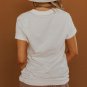 White NASHVILLE MUSIC CITY Graphic Crew Neck Tee