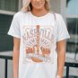 White NASHVILLE Graphic Printed Short Sleeve T Shirt