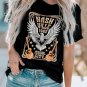 Black NASH VILLE 1982 Vintage Music City Graphic Tee