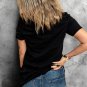 Black Let Me Tell You About My Jesus Leopard Graphic Tee
