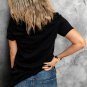 Black This mama prays Graphic Plain Tee
