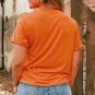Orange HOWDY FALL Western Pumpkin Graphic T Shirt