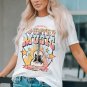 White COUNTRY MUSIC NASHVILLE Graphic Tee