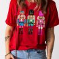 Red Nutcracker Printed Crewneck T Shirt