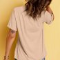 Khaki Candy Heart Thanksgiving Graphic Tee