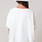 White Lucky Tinsel Graphic St Patrick Fashion Tee