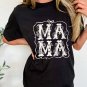 Black MAMA Artistic Graphic Tee
