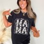Black MAMA Artistic Graphic Tee