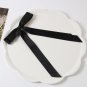 Black Double Bow Knot Alligator Hair Clip