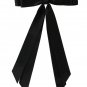 Black Double Bow Knot Alligator Hair Clip