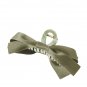 Mist Green Bow Decor Large Hair Claw Clip