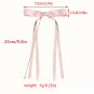 Pink Ribbon Bowknot Hair Clip