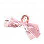 Pink Bow Decor Large Hair Claw Clip