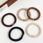Camel 5Pcs Solid High Elastic Hair Tie