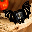 Black Halloween Bat Shape Hair Claw Clip