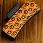 Orange Trick or Treat Halloween Print Hair Clip